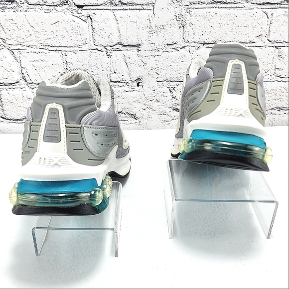 NIKE AIR MAX ELITE 2002 – Vintage NIB, running shoes, grey/blue/turq, size  10 - Picture 7 of 17